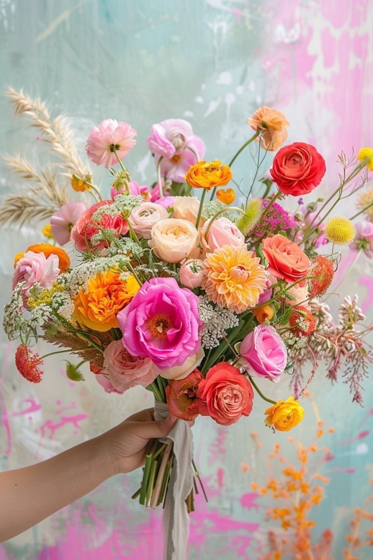Kreativer Workshop Blütenmoment – bunte floristische Gestaltung